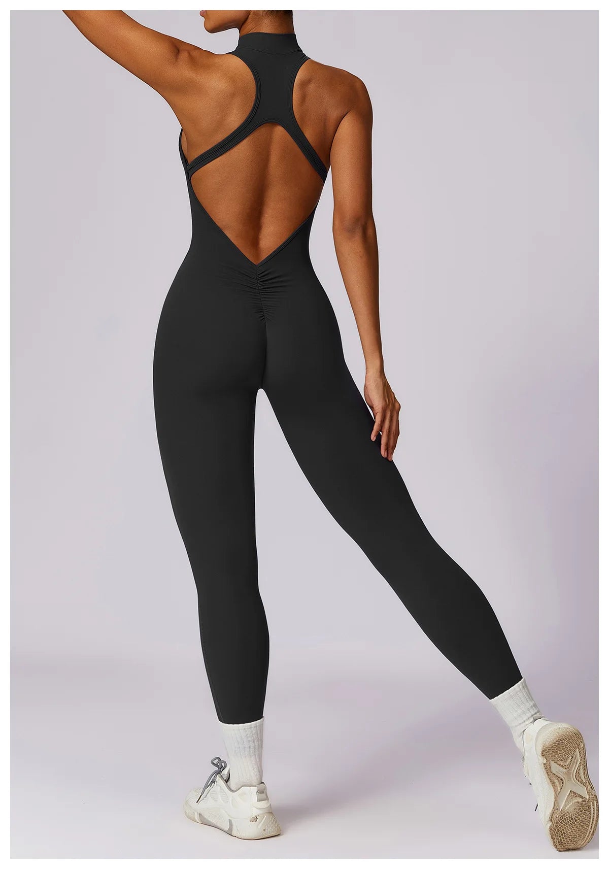 THE LEXA – FULL LENGTH SCRUNCH JUMPSUIT