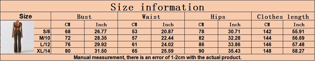 THE NOVA – BACKLESS FLARE JUMPSUIT